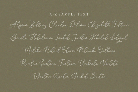 Melody Sunday Font Poster 6