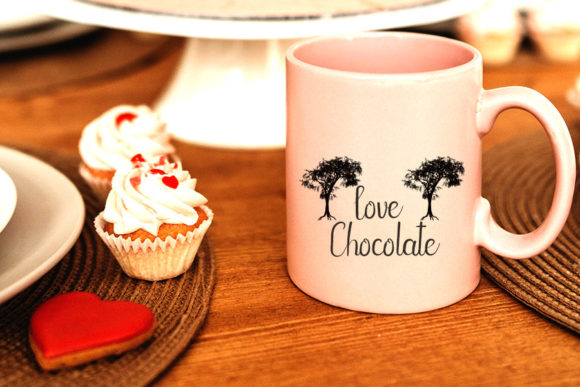 Melted Chocolate Font Poster 3