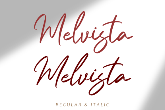 Melvista Font Poster 7