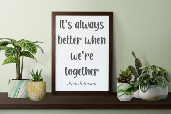 Memories with You Font Poster 3