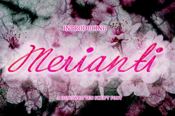 Merianti Script Font