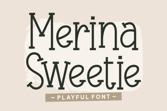 Merina Sweetie Font Poster 1