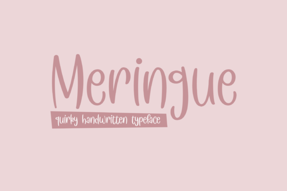 Meringue Font