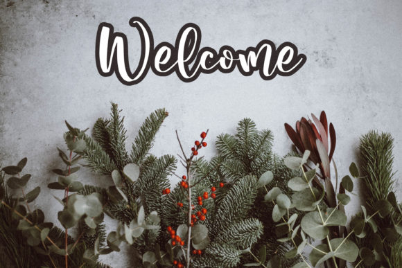 Merry Christmas Font Poster 9