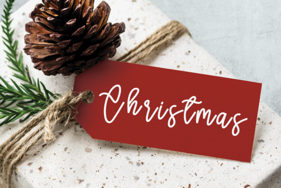 Merry Christmas Font Poster 2