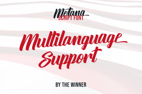 Metana Font Poster 2