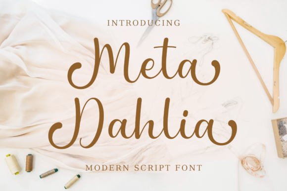 Metta Dahlia Font Poster 1