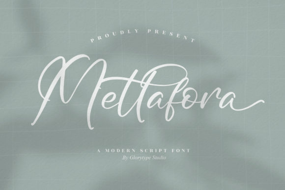 Mettafora Font Poster 1