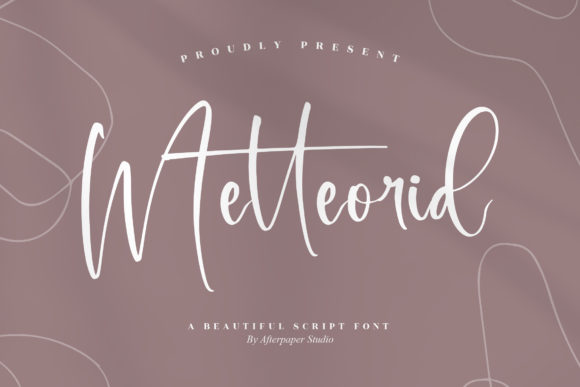 Metteorid Font