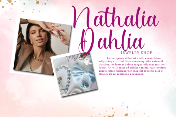 Michaela Roselyn Font Poster 5