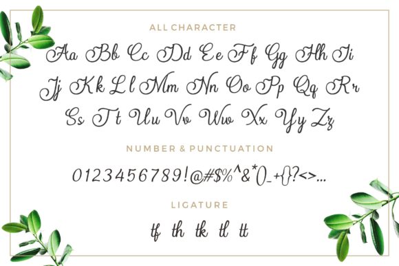 Michelle Kristin Font Poster 10