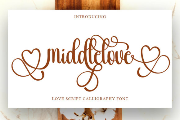 Middlelove Font Poster 1