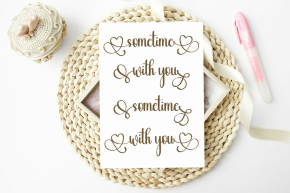 Middlelove Font Poster 4