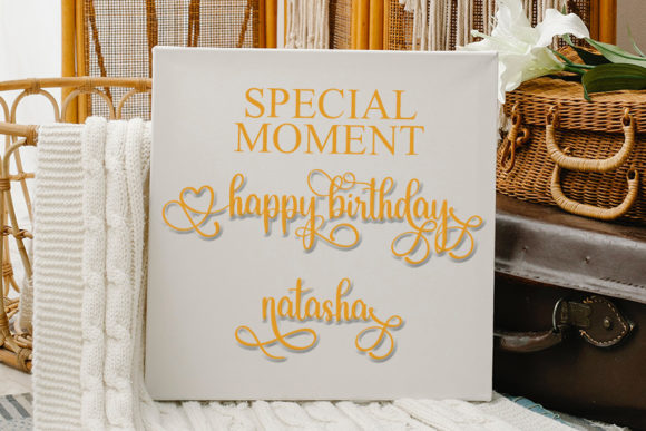 Middlelove Font Poster 5