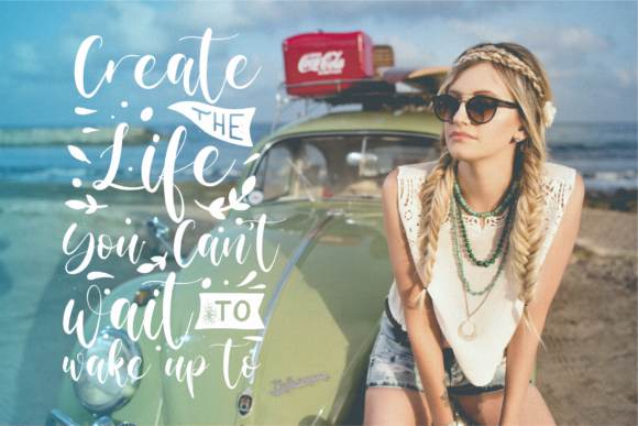Midmountte Font Poster 6