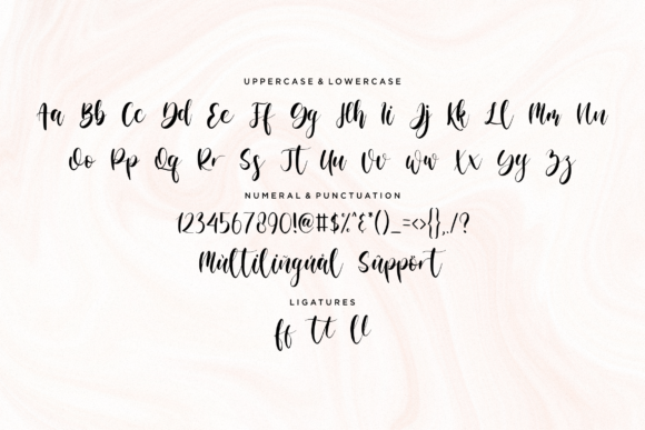 Midmountte Font Poster 8