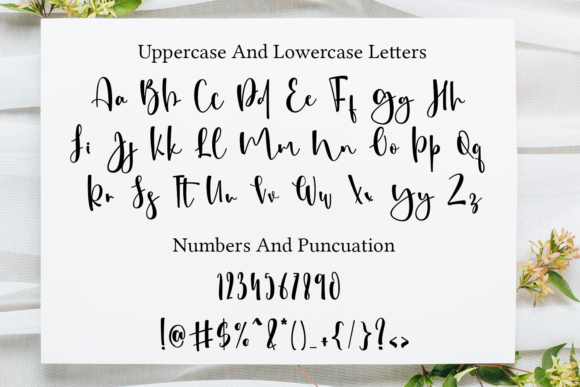Midnight Font Poster 4