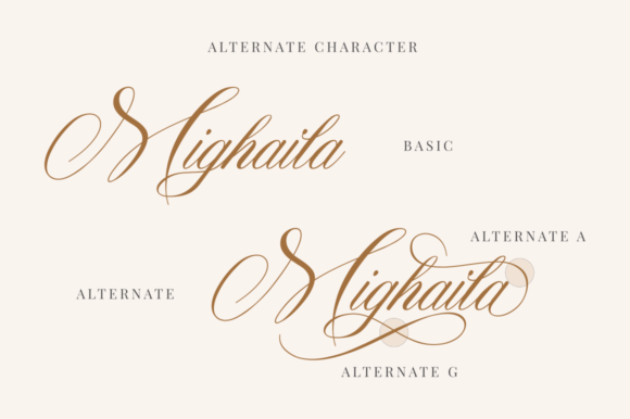Mighaila Font Poster 2