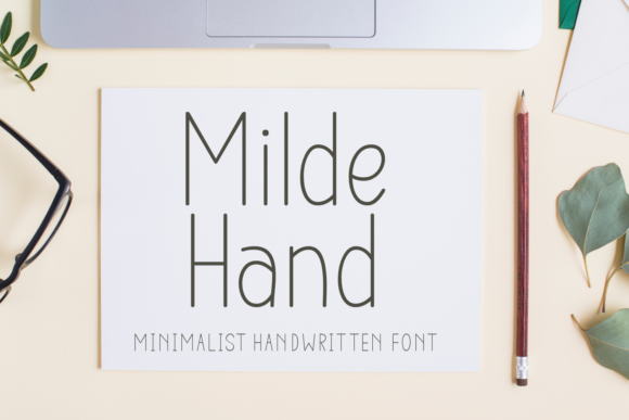 Milde Hand Font