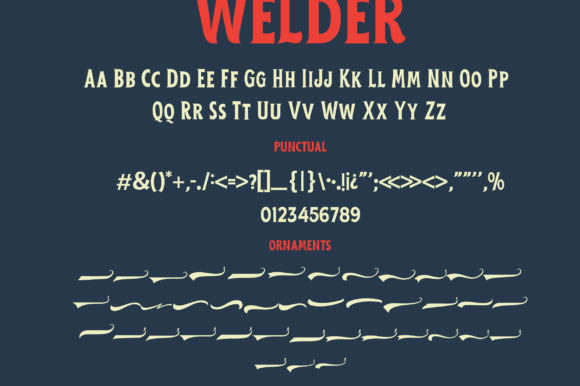 Milestone Font Poster 12