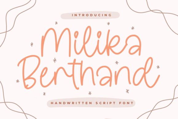 Milika Berthand Font