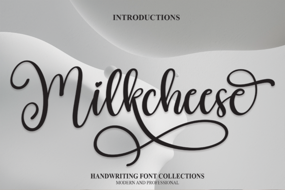 Milkcheese Font Poster 1