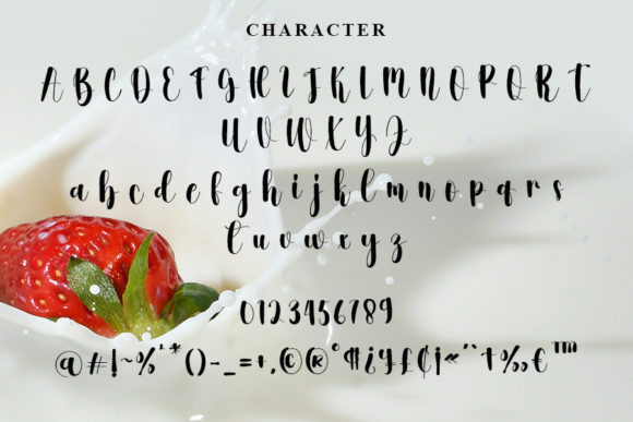 Milkdrink Font Poster 4