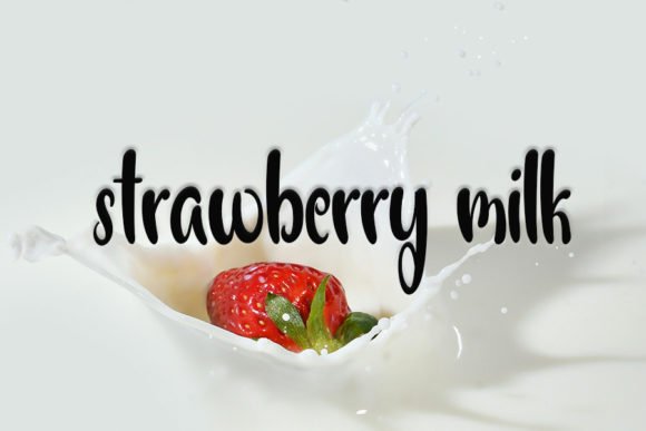 Milkita Font Poster 3