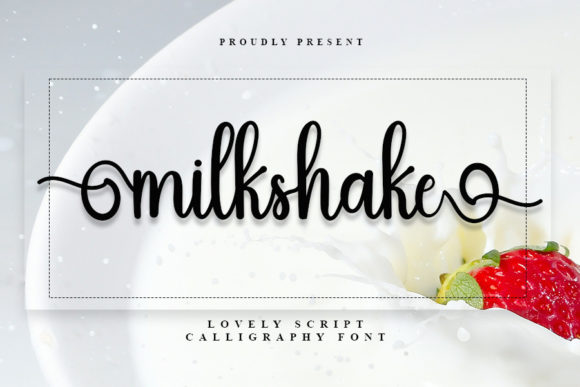 Milkshake Font