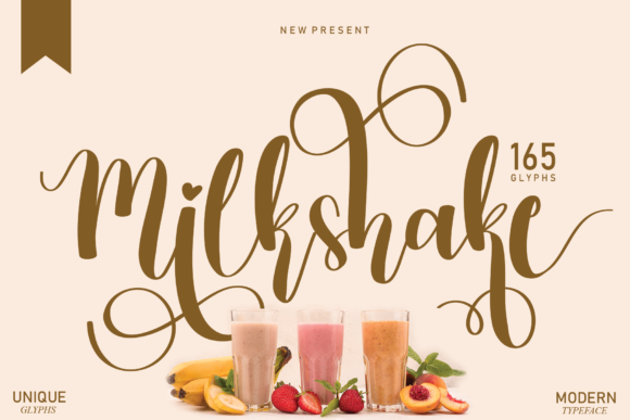 Milkshake Font