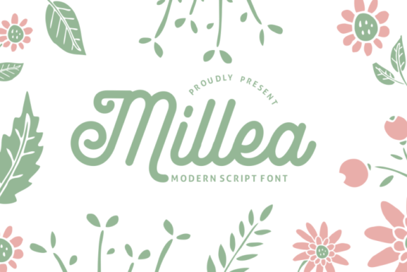 Millea Font Poster 1