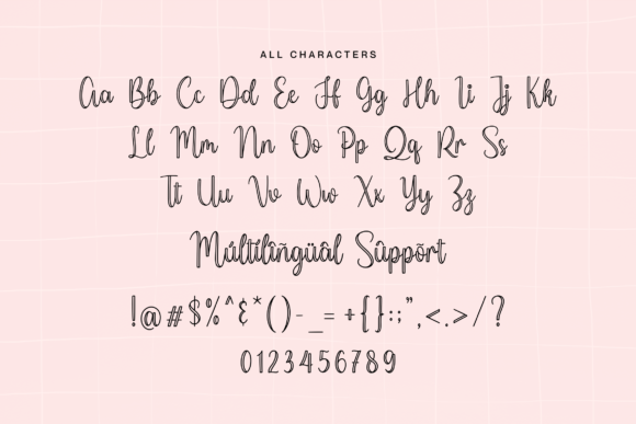 Millerline Font Poster 9