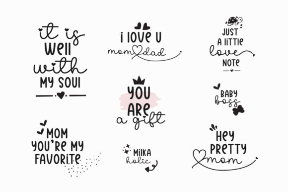 Millie Font Poster 4