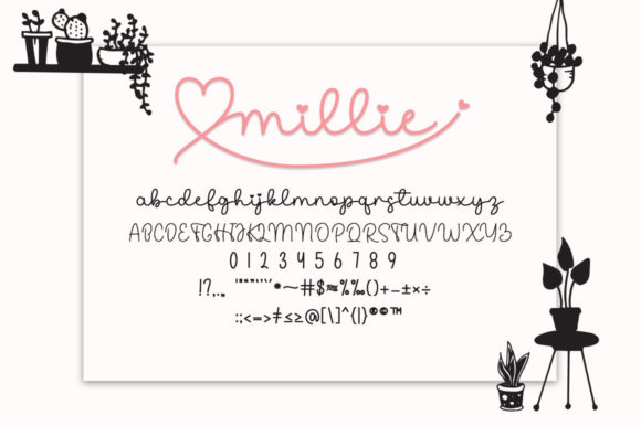 Millie Font Poster 8