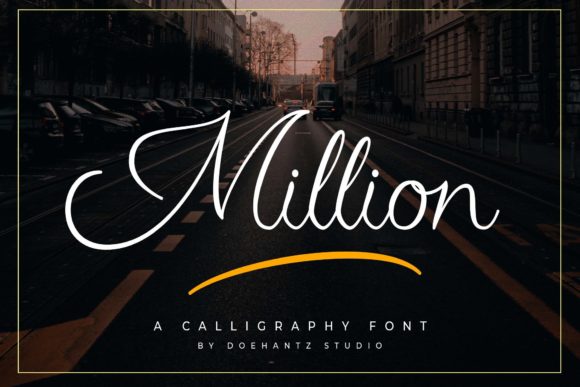 Million Font Poster 1