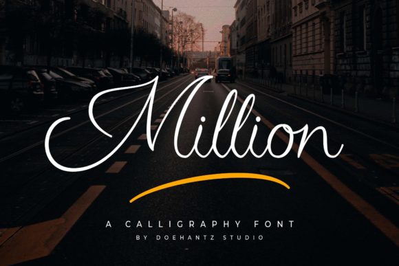 Million Font Poster 8