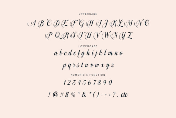 Million Harmony Font Poster 11