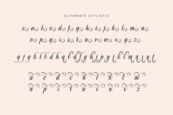 Million Harmony Font Poster 13