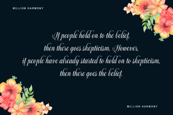 Million Harmony Font Poster 10