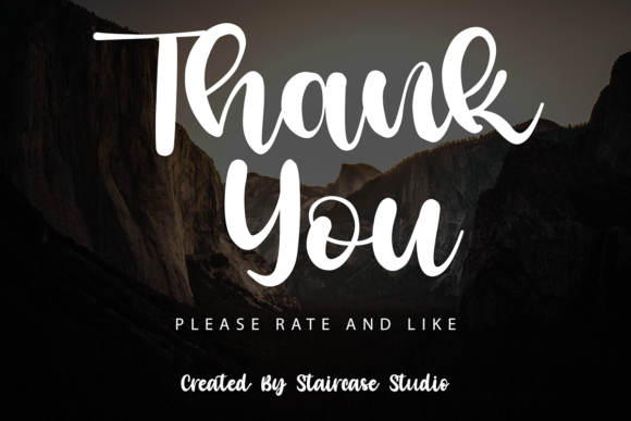 Miltane Valley Font Poster 10