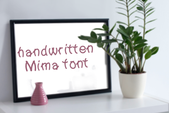 Mima Font Poster 2