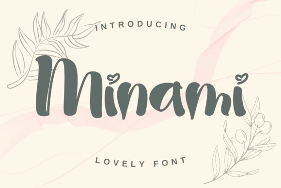 Minami Font Poster 1