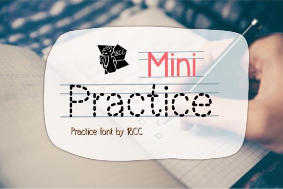 Mini Practice Font Poster 1