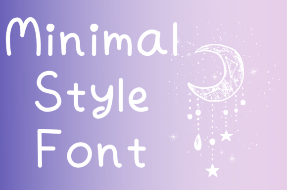 Minimal Style Font