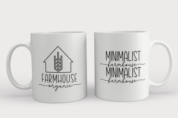 Minimalist Farmhouse Font Poster 3