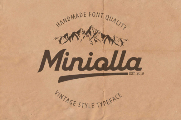 Miniolla Font Poster 1