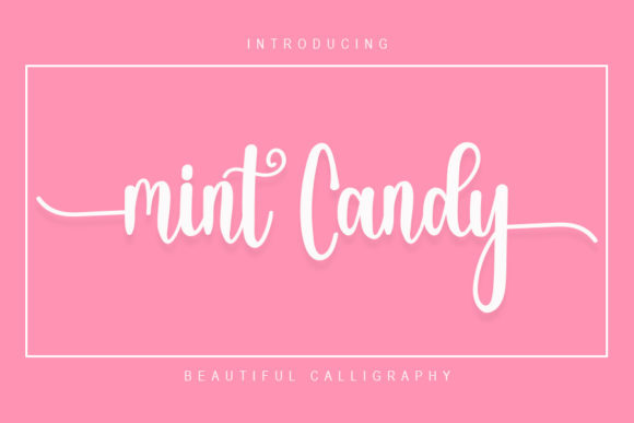 Mint Candy Font Poster 1