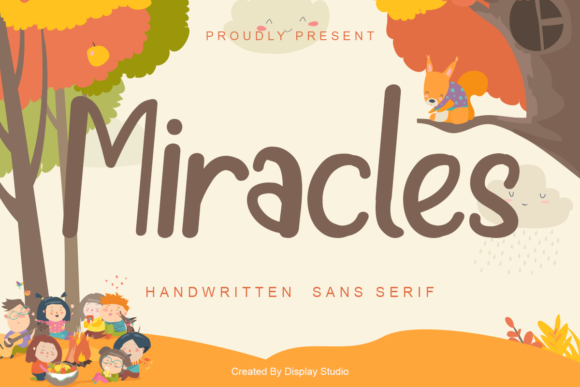 Miracles Font Poster 1