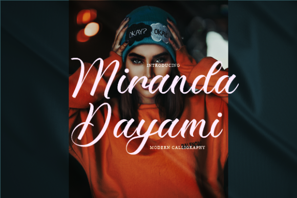 Miranda Dayami Font Poster 1