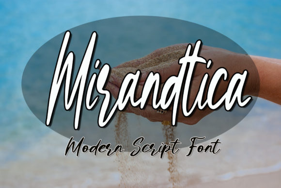 Mirandtica Font Poster 1